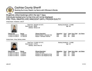 <strong>Cochise County</strong> Arizona Sheriff Overview. . Cochise county mugshots last 7 days